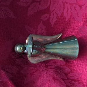 Brass & Copper Angel Candle Holder